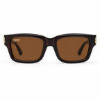 Hazel Retro Rectangle Polarized Sunglasses for Men & Women
