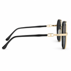 Amber Oversized Square Polarized Sunglasses