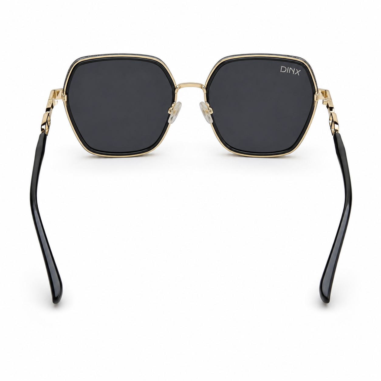 Amber Oversized Square Polarized Sunglasses