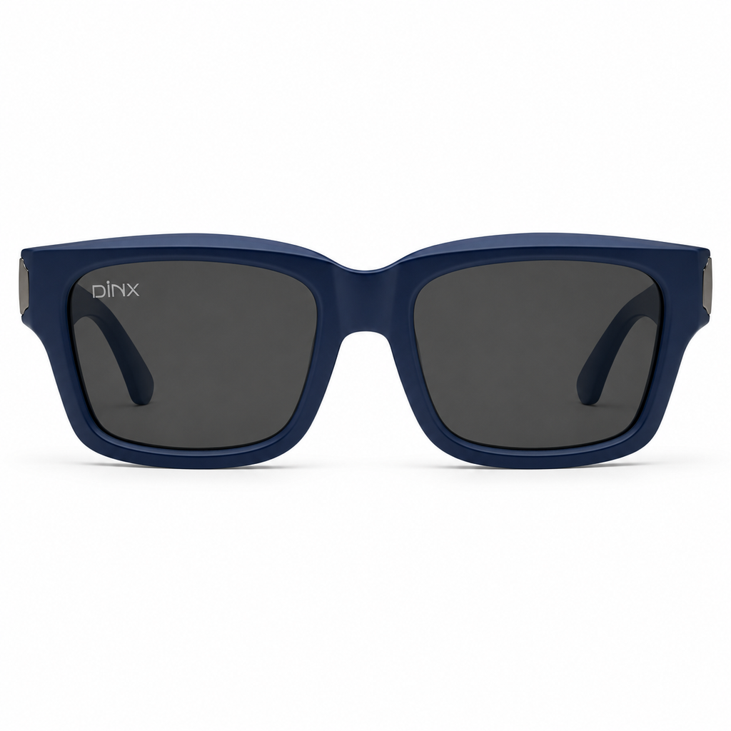 Hazel Retro Rectangle Polarized Sunglasses for Men & Women