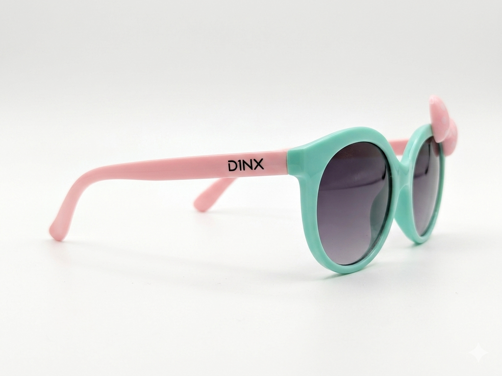Blush Polarized Round Sunglasses for Girls
