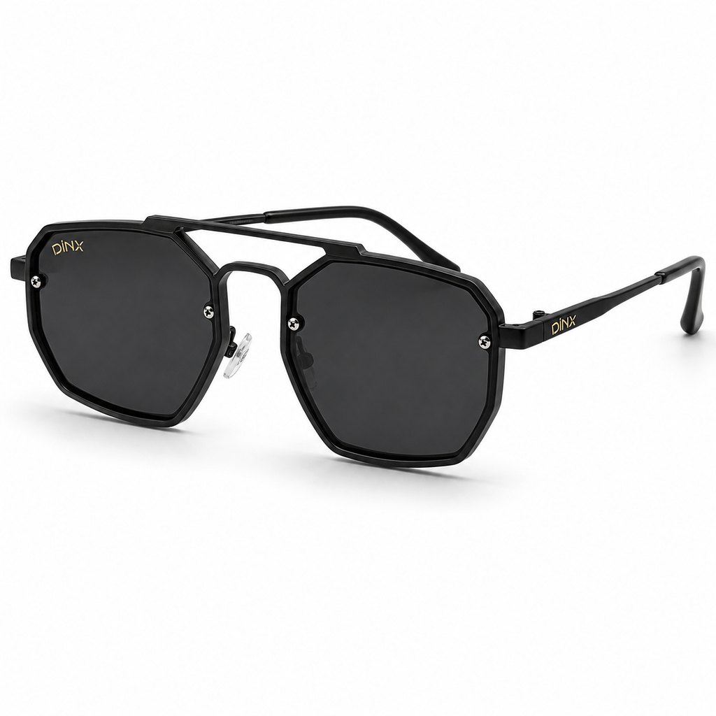 Starkman Hexagonal Polarized Sunglasses for Men & Women