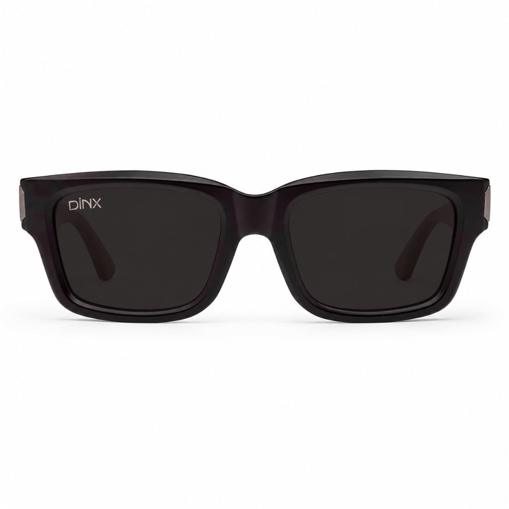 Hazel Retro Rectangle Polarized Sunglasses for Men & Women