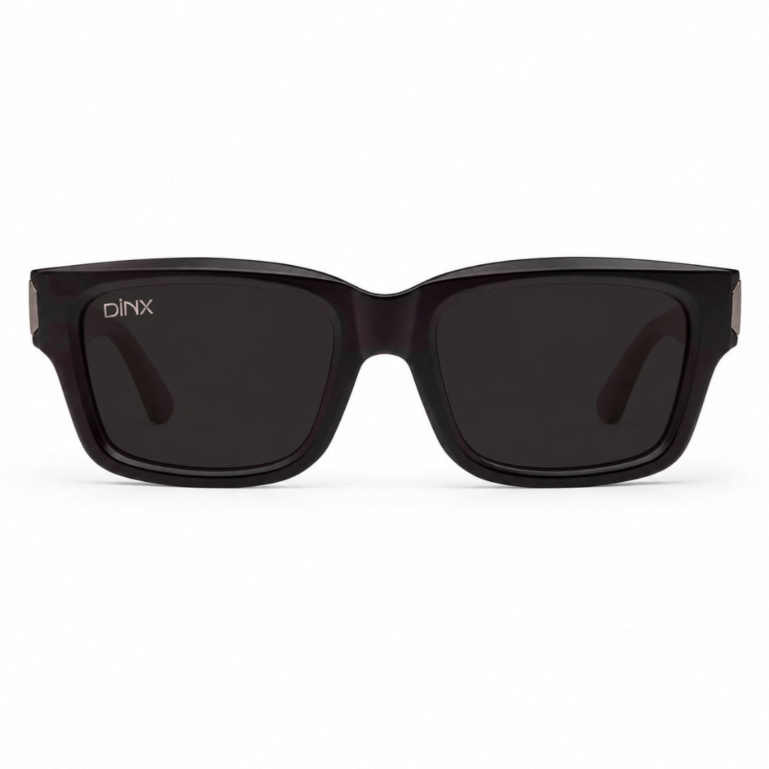 Hazel Retro Rectangle Polarized Sunglasses for Men & Women