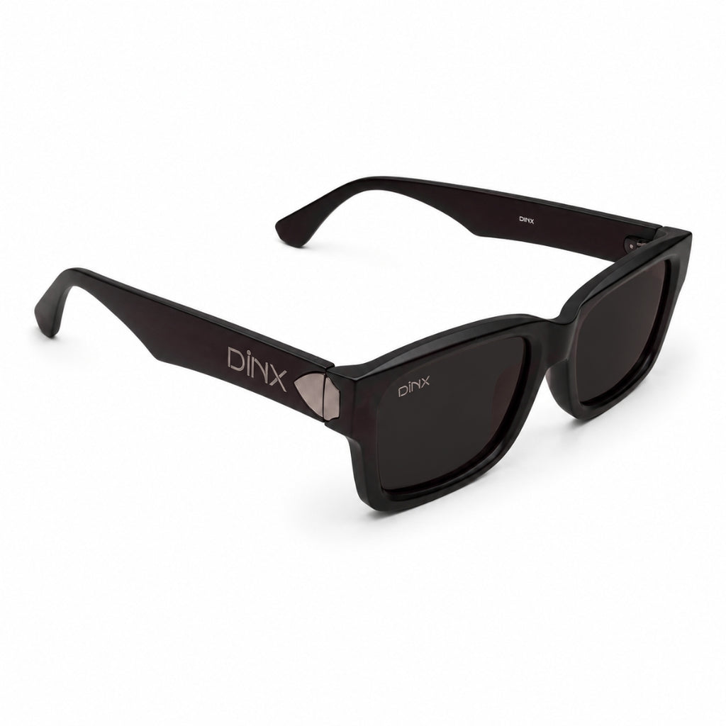 Hazel Retro Rectangle Polarized Sunglasses for Men & Women