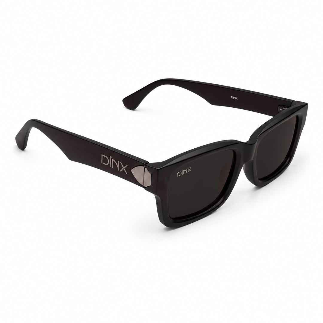 Hazel Retro Rectangle Polarized Sunglasses for Men & Women