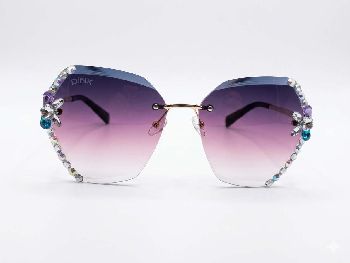Diva Polarized Butterfly Sunglasses for Girls